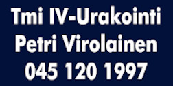 Tmi IV-Urakointi Petri Virolainen logo